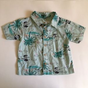 Grayson mini boy's hawaiian shirt. Size 3T.